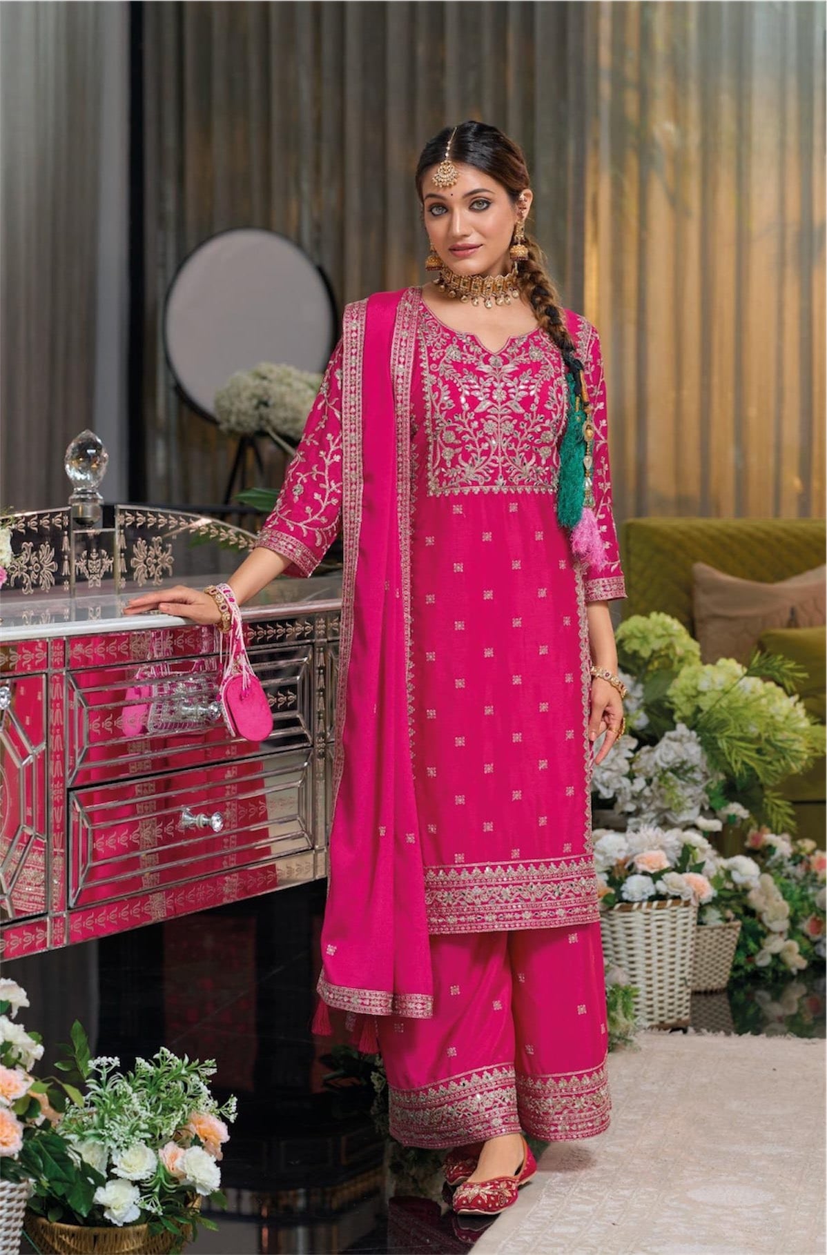 Kyra Kurta Palazzo Set