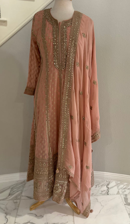 Rosa Gown With Dupatta