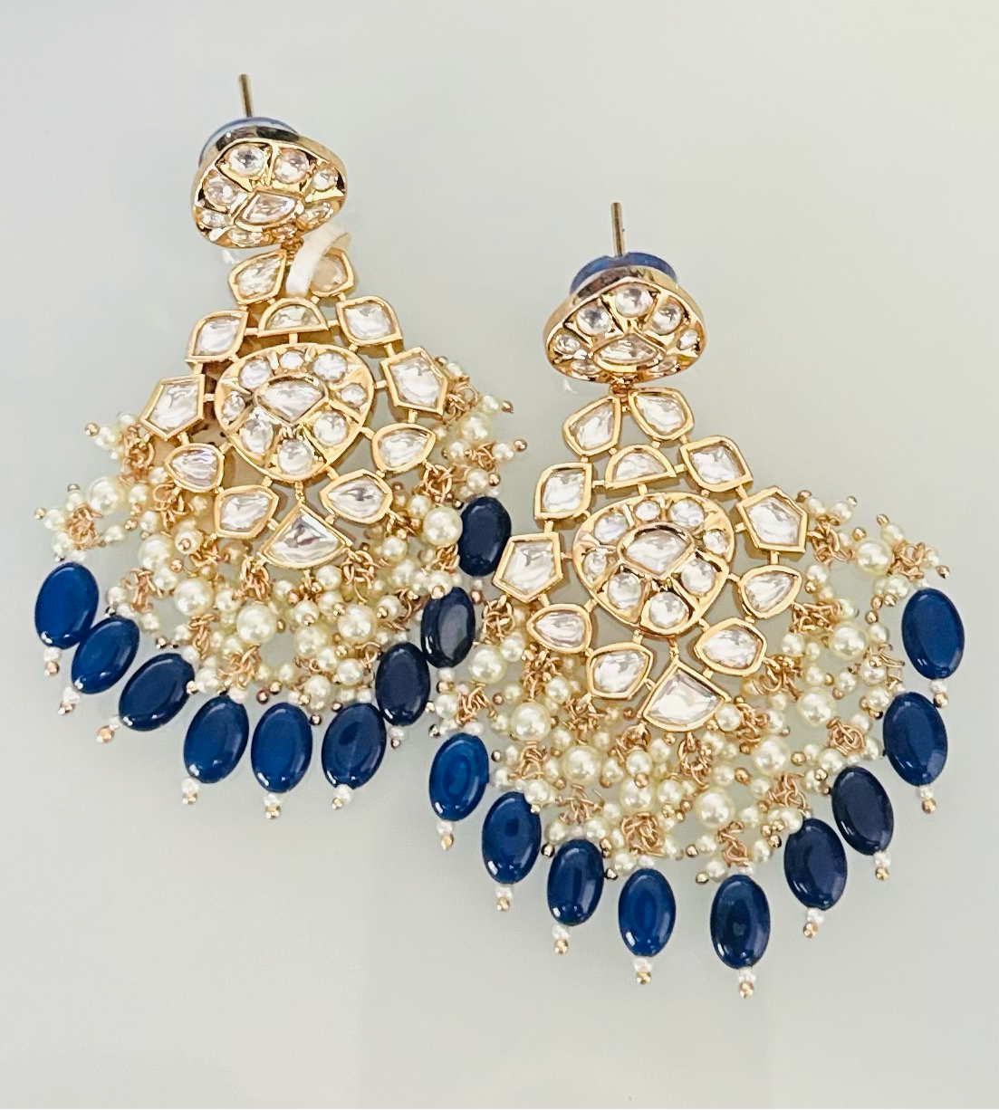 Deliza Earrings - Blue